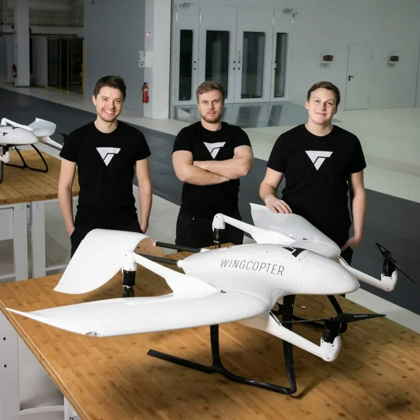 Wingcopter Founding team Wingcopter Founding team